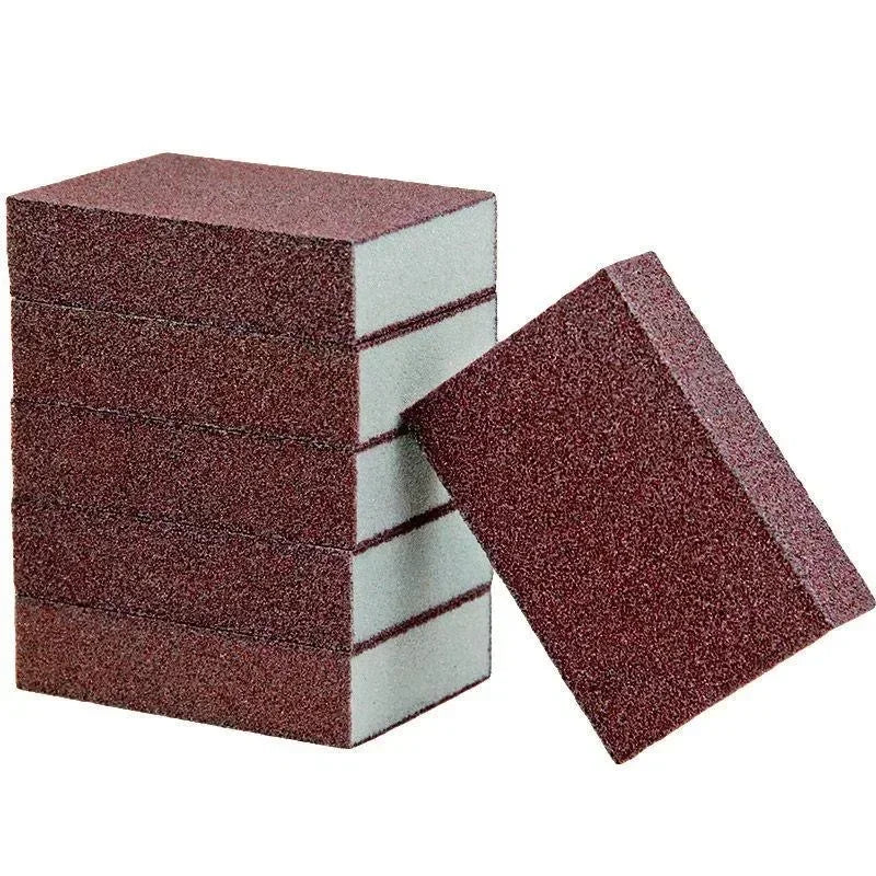 1/10Pcs Esponja para Quitar Óxido Borrador de Carborundo Cepillo de Limpieza Doméstico Esponjas de Fregar Desincrustantes para Frotar Ollas Utensilios de Cocina