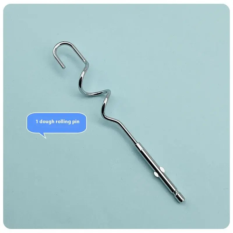 Electric Egg Beater Stirring Hook Stainless Steel Handheld Egg Whisk Mixing Stick Durable Kitchen Mixer 1/2/4Pcs Set