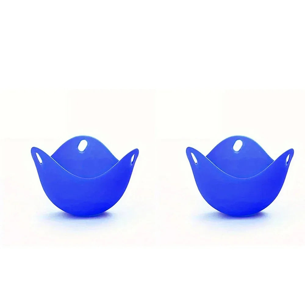 Silicone Egg Liquid Boiling Cup With Annular Stent Non-Stick Egg Liquid Cup Is Suitable For Air Fryer Oven Stove Boiled Egg Cake