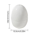 Capacity for 1/4 eggs Microwave Egg Steamer Boiler Cooker Easy Quick 5 Minutes Hard Or Soft Boiled Kitchen Cooking Tools