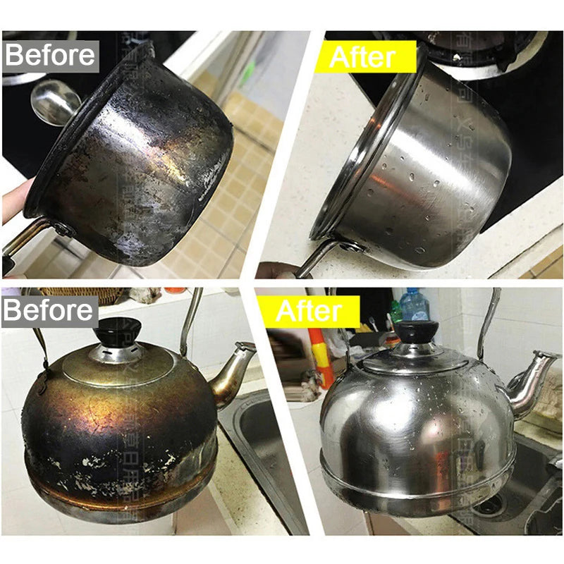 Esponja mágica de melamina para limpieza, goma de borrar de carburo de silicio para cacerolas, ollas, platos y utensilios de cocina.