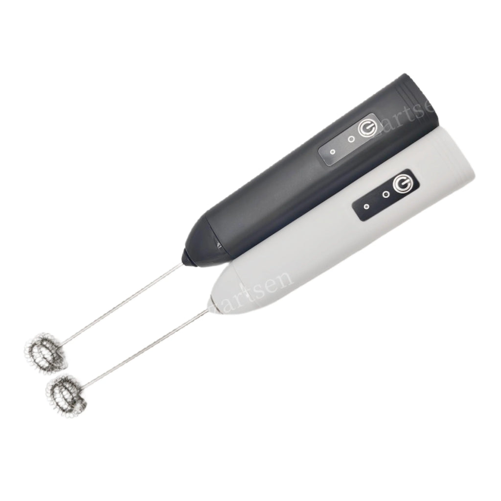 Wireless Milk Frother Electric Type-C Handheld Blender Stainless Steel Mini Coffee Maker Whisk Mixer For Coffee Cappuccino Cream