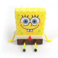 SpongeBob SquarePants Dish Washing Brush Sponge Dish Cloth Drain Rack Reusable Cleaning Tool Kitchen Supplie Scrub Scouring
