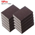 1/10Pcs Esponja para Quitar Óxido Borrador de Carborundo Cepillo de Limpieza Doméstico Esponjas de Fregar Desincrustantes para Frotar Ollas Utensilios de Cocina