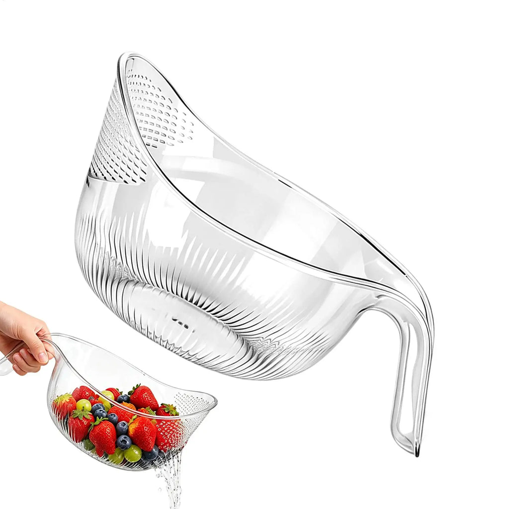 Cesto de drenaje para arroz, lavador de arroz, cuenco colador de arroz, colador de frutas y verduras, cesta de drenaje para fregadero de verduras