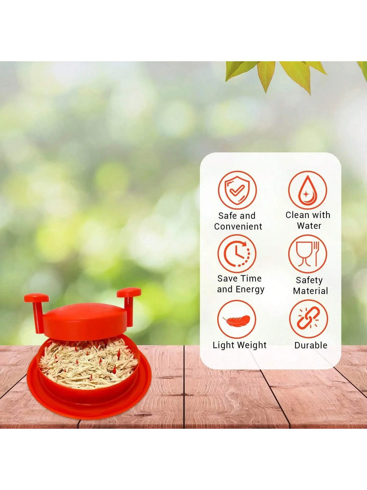 Chicken Vegetable Shredder Shred Machine，for Pulled Pork Beef Cooked Chicken Vegetable Kitchen Tool Meat Grinders