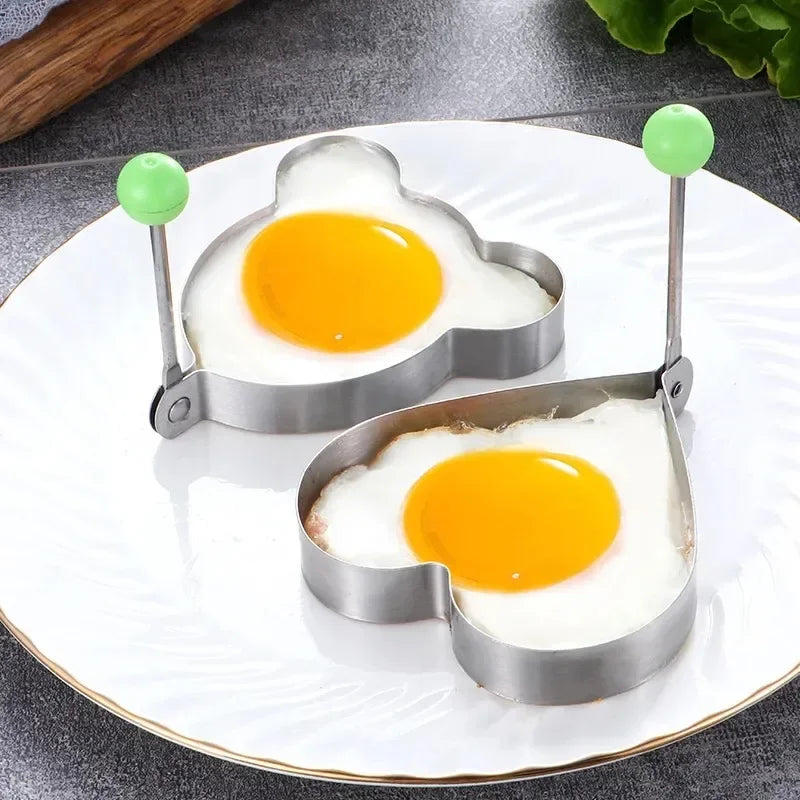 1-5 Loaded Baked Omelet Mold Cartoon Cake Diy Model Home Poached Egg Love Breakfast Abrasive Baking