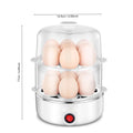 Dual-Layer Microwave Egg Cooker Easy Kitchen Boiler for Boiling Eggs Versatile Tool for Quick and Convenient Cooking