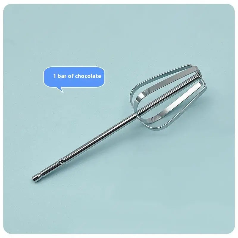Electric Egg Beater Stirring Hook Stainless Steel Handheld Egg Whisk Mixing Stick Durable Kitchen Mixer 1/2/4Pcs Set