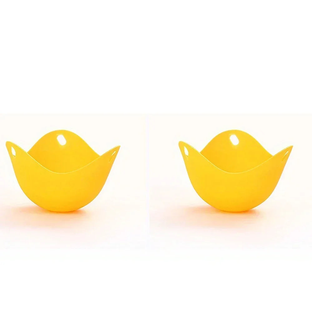 Silicone Egg Liquid Boiling Cup With Annular Stent Non-Stick Egg Liquid Cup Is Suitable For Air Fryer Oven Stove Boiled Egg Cake